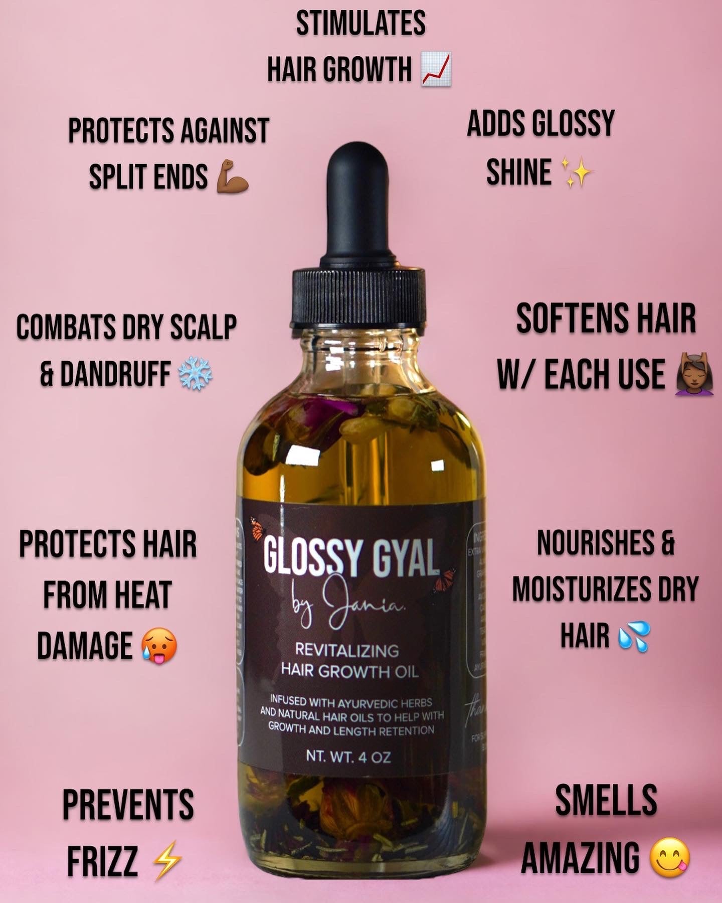 Glossy Gyal Revitalizing Hair Growth Oil